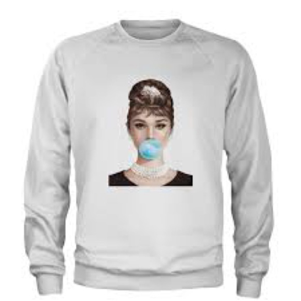 Audrey Hepburn Breakfast at Tiffany's Sweatshirt